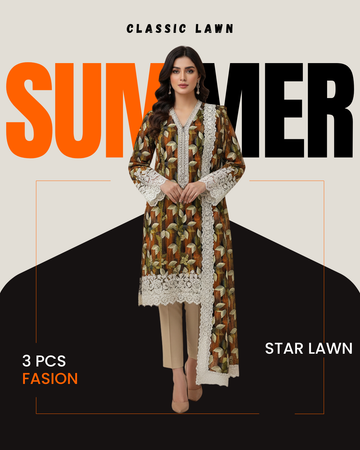Classic Lawn D#40191 Shirt