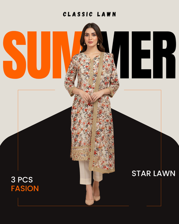 Classic Lawn D#40201 Shirt