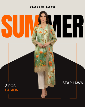 Classic Lawn D#40202 Shirt
