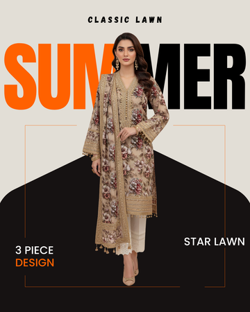 Classic Lawn D#40219 Shirt