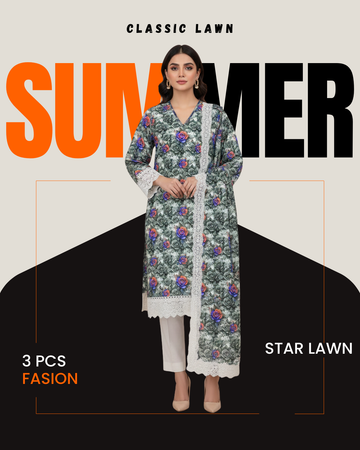 Classic Lawn D#40182 Shirt