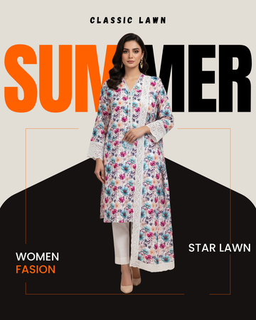 Classic Lawn D#40173 Shirt