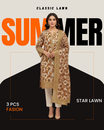 Classic Lawn D#40204 Shirt