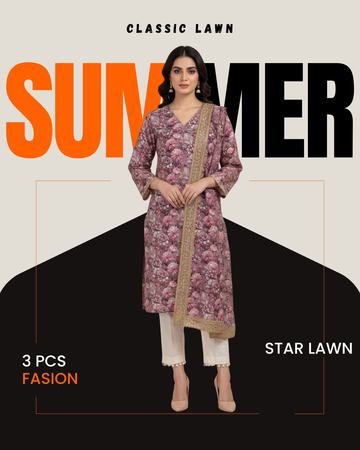 Classic Lawn D#40205 Shirt