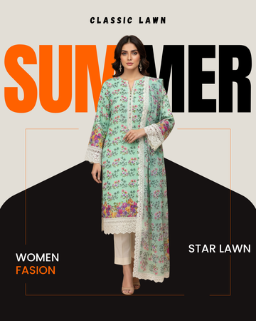 Classic Lawn D#40166 Shirt