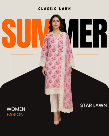 Classic Lawn D#40175 Shirt