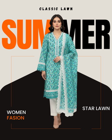 Classic Lawn D#40176 Shirt