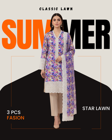 Classic Lawn D#40196 Shirt