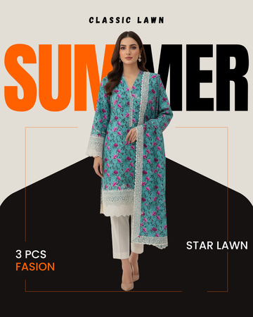 Classic Lawn D#40187 Shirt