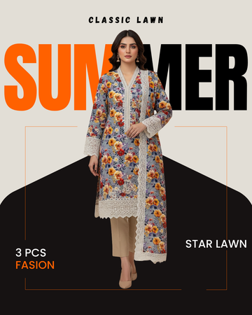 Classic Lawn D#40197 Shirt
