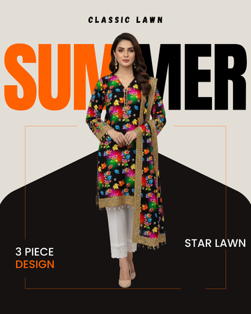 Classic Lawn D#40214 Shirt