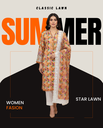 Classic Lawn D#40168 Shirt