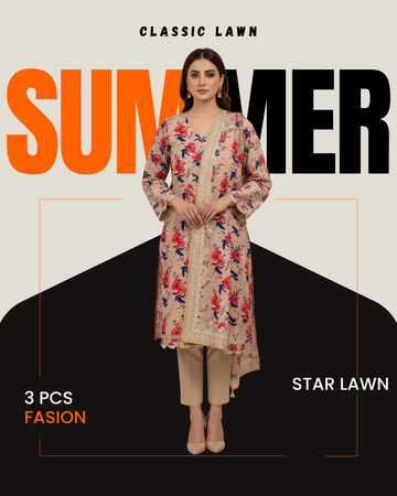 Classic Lawn D#40198 Shirt