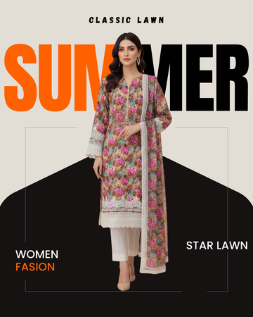 Classic Lawn D#40180 Shirt
