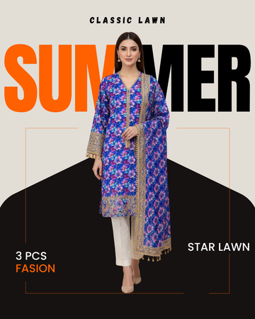 Classic Lawn D#40209 Shirt