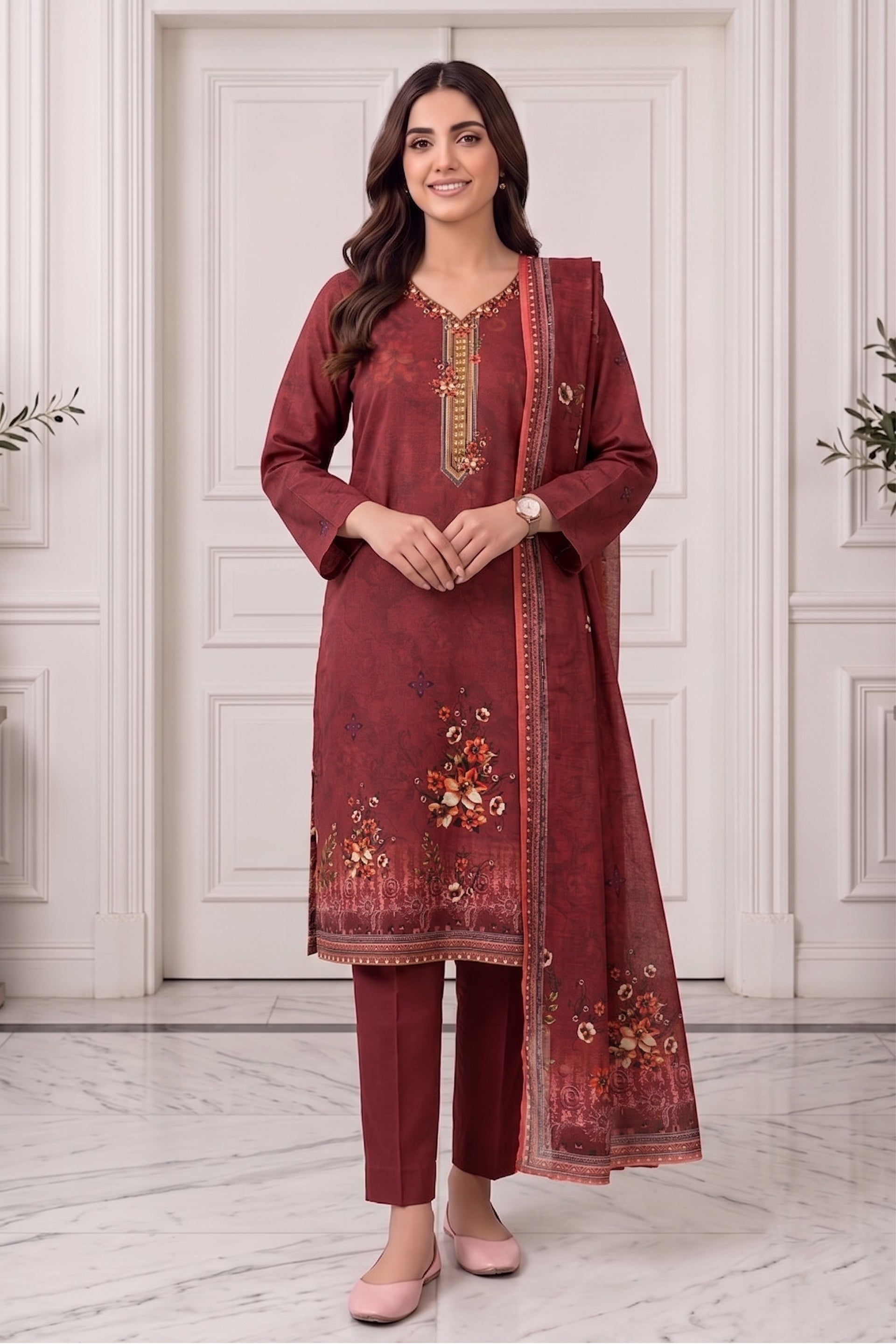 DN: 30097 Burgundy