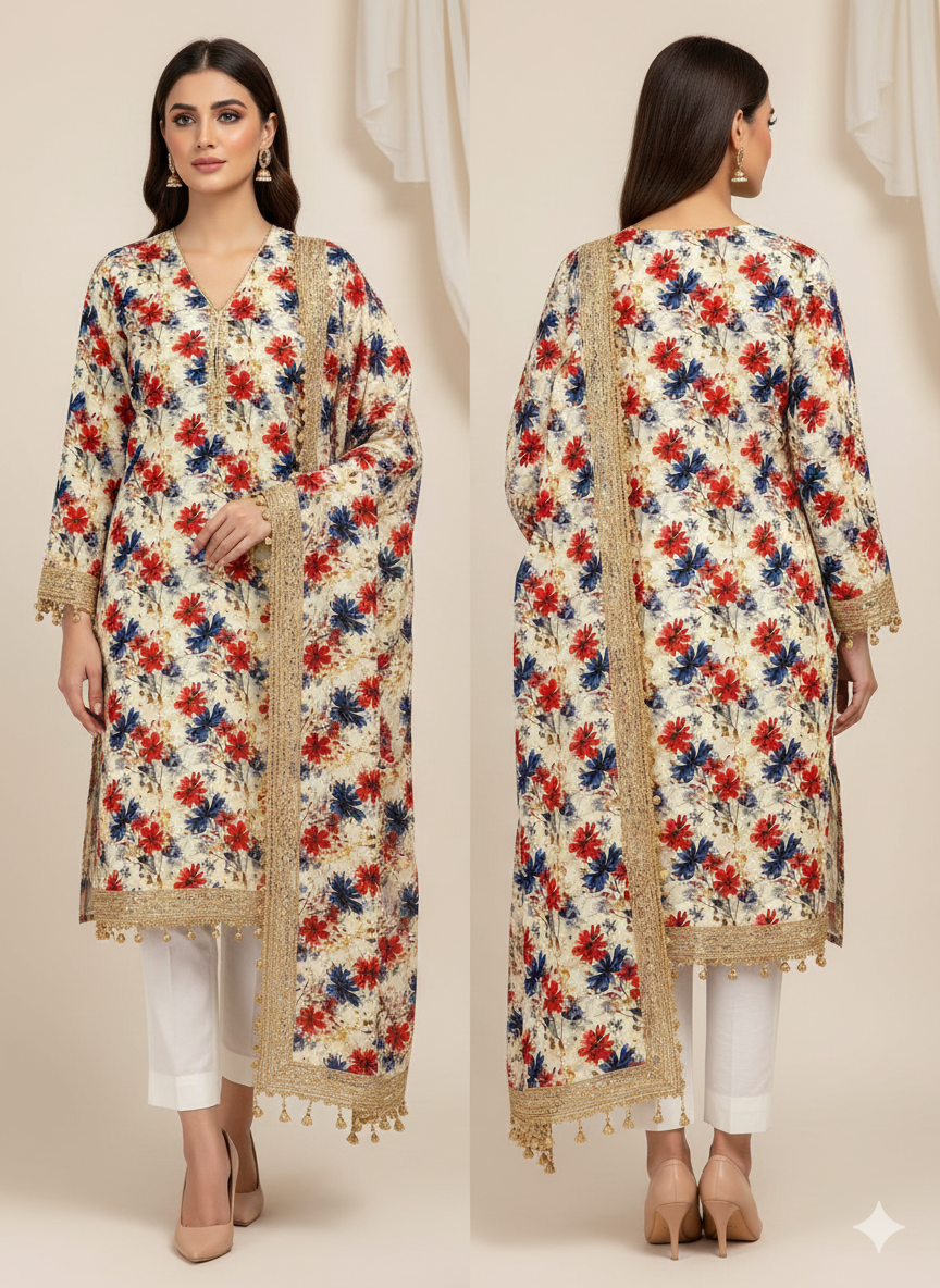 Classic Lawn D#40206 Shirt