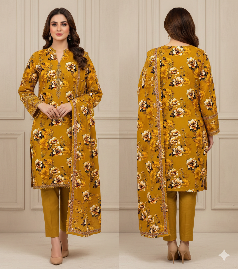 Premium Satrangi Lawn Single D#559