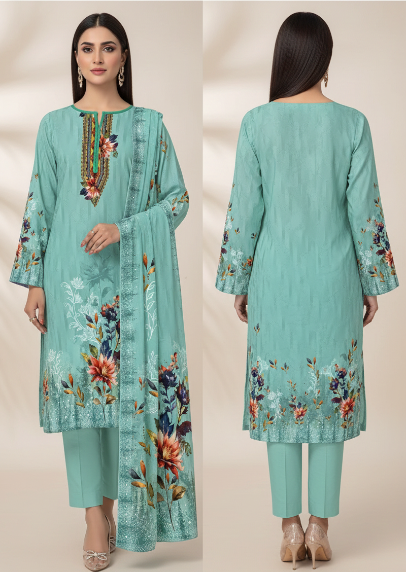 Digital Swiss by Star Lawn PK D#30002 Suit