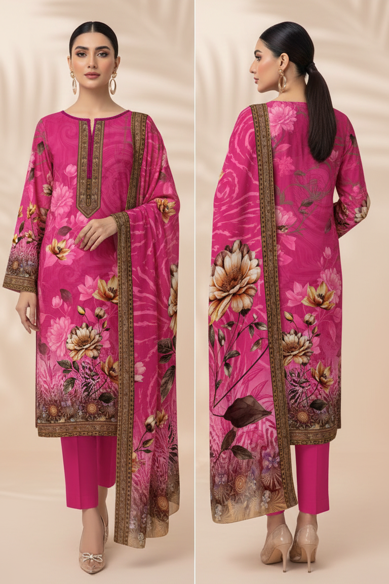 Digital Swiss by Star Lawn PK D#30007 Suit