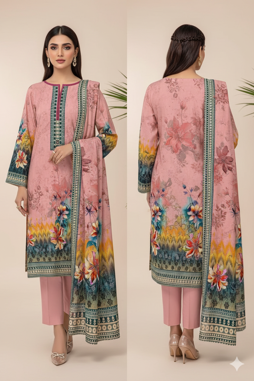 Digital Swiss by Star Lawn PK D#30021 Suit