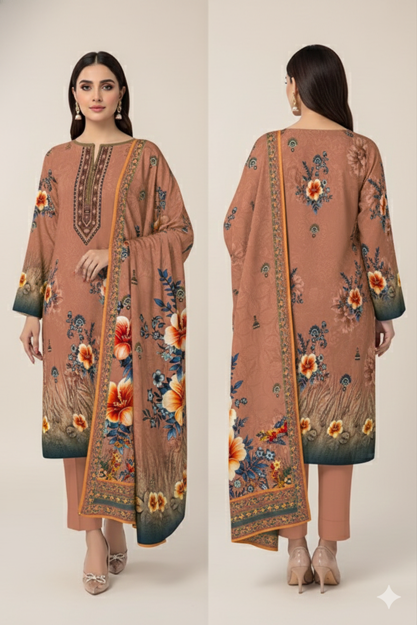 Digital Swiss by Star Lawn PK D#30023 Suit