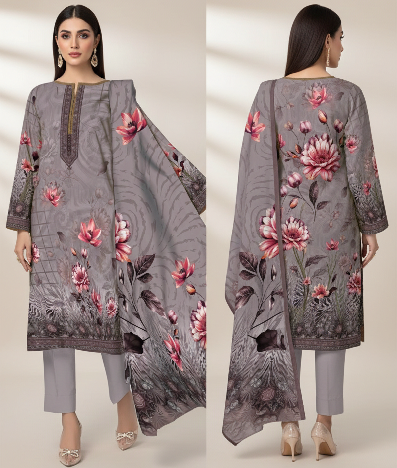 Digital Swiss by Star Lawn PK D#30025 Suit