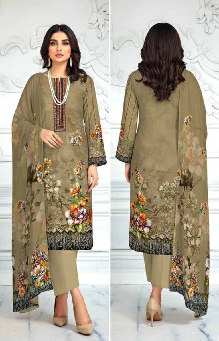 Digital Swiss by Star Lawn PK D#30030 Suit