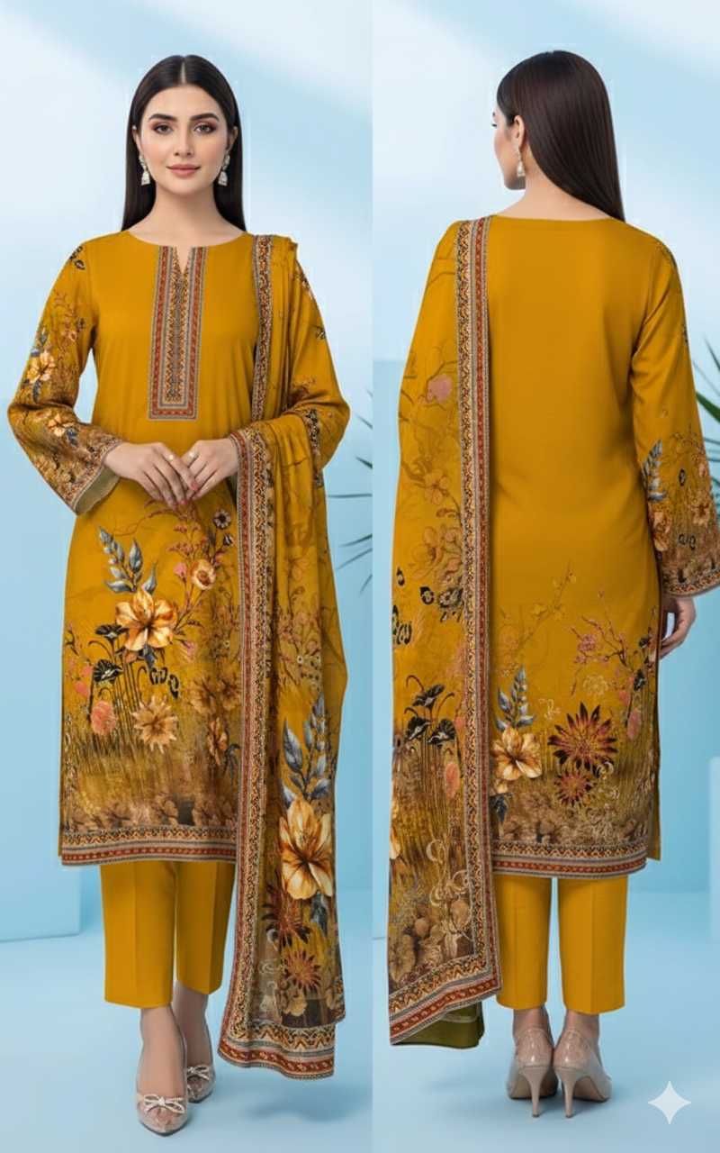 Digital Swiss by Star Lawn PK D#30046 Suit